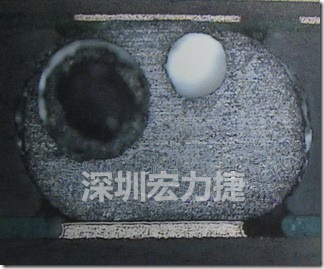 BGA切片分析，氣泡與冷焊