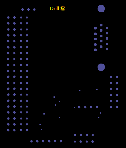 產(chǎn)生Drill File及 Map File 的Gerber 檔案，此會產(chǎn)生描述此PCB所用到的鉆孔的孔徑尺寸及鉆孔的座標資訊。